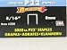 Tools: Small picture for Arrow Fastener 225 5/16 Inch P22 Staples  5,050 Pack 