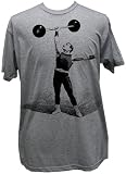 Men's Annex Clothing Strong-Man Victorian Steampunk Etching Art Design Print Tee Shirt