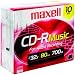 MAXELL 625133 MUSIC CD-R (10 PK)