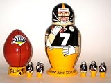 NFL Pittsburg Steelers * football * Super original Russian nesting doll * 8 pc / 8in set * or any other team