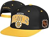 Boston Bruins Mitchell & Ness Retro Team Arch 2-Tone Snapback Hat