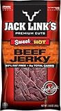 Jack Links Sweet N Hot Jerky, 3.65-Ounce Bag (Pack of 4)