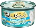 Fancy Feast Gourmet Cat Food Turkey Florentine in Sauce With Garden Greens, 3-Ounce Cans (Pack of 24)