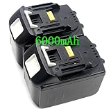 三フー鵬 MAKITA マキタ BL1830 BL1860 18V 6000mAh リチウムイオン 互換バッテリー (2)