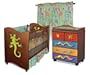 Room Magic Nursery Set, Little Lizard Chocolate