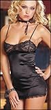 Babydolls Sexy Satin/Lace Babydoll