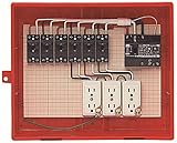 未来工業 屋外電力用仮設ボックス 漏電しゃ断器・分岐ブレーカ・コンセント内蔵 ELB組込品 RB-14AO