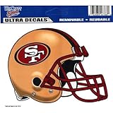 San Francisco 49ers 4x6" Color Decals