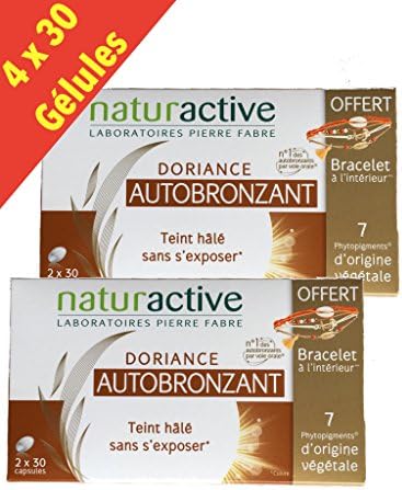 Doriance Dermo-Nutrition Self-Tanner - Pack 4 x 30 Capsules