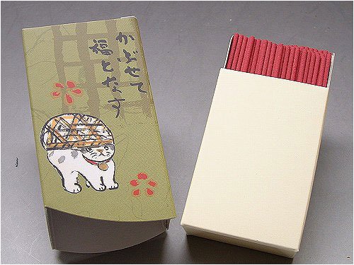 Cover image : 薫寿堂のお香 和マンハッタナーズ 猫かむり(花)
