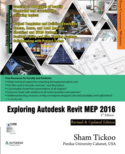 Exploring Autodesk Revit MEP 2016, 3rd Edition
