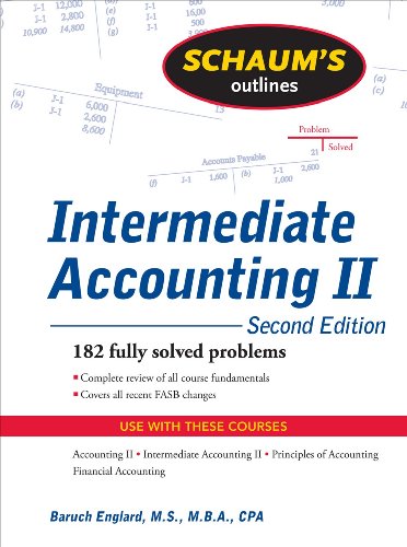 Textbook - Schaum's Outline of Intermediate Accounting II, 2ed (Schaum's Outline Series)