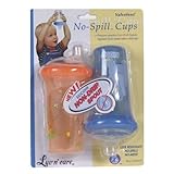 Nuby No-spill Cups 9oz 2-pack Assorted Colors