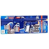 The Spy Academy M-16 Sniper Set In Blue - Includes Toy Suction Rifle & Pistol And Toy Binoculars
