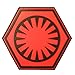 Star Wars First Order Force Awakens PVC Rubber 3D Velcro Patch