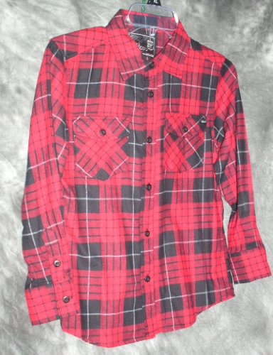 Elixir Boys Flannel Shirt, Boys, Red