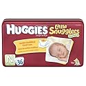Huggies Supreme Gentle Care Diapers Newborn, 36-Count (Pack of 4)