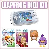 Leapfrog Didj Custom Learning Gaming System w/ Hannah Montana and Super Chicks Plus Little Leaps Plush Dolls