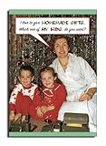 Homemade Gifts - Box of of 12 Scandalous TalkBubbles Christmas Cards & Envelopes