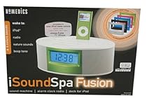 Homedics SoundSpa Fusion SS-6500 - Clock radio with iPod cradle