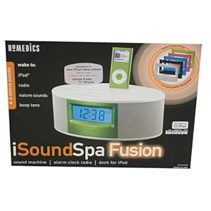 Click here to buy HoMedics iSOUNDSPA AM/FM Clock Radio by HoMedics.