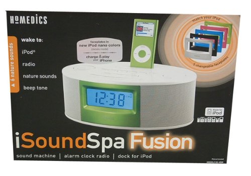 Childrens Toyshop  Toys : Homedics SoundSpa Fusion SS-6500 - Clock radio with iPod cradle