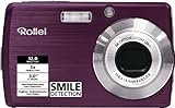 Rollei Compactline 200 Digitalkamera (12 Megapixel, 3-fach opt. Zoom, 7,6 cm (3 Zoll) Display) lila - 