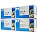 Genuine HP 4-PACK C9720A, C9721A, C9722A, C9723A For HP Color Laser 4600 4650 Series In Retail Boxes