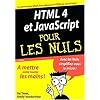 HTML 4 et JavaScript pour les nuls