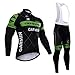 2014 Outdoor Sports Pro Team Men's Long Sleeve Cycling Jersey and Tights Set