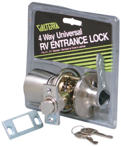 Valterra L32CS000 Knob x Lever Door Lock ViewpackB0006MTTPE 