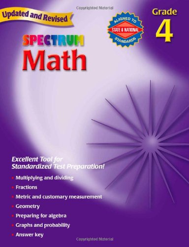 Textbook - Math, Grade 4 (Spectrum)