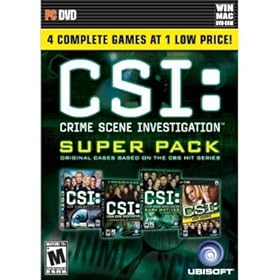 CSI: Crime Scene Investigation Super Pack PC (4 Games)