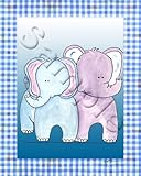 Noah's Ark Two by Two - elephant Art Print 8 X10 By Serena Bowman