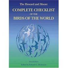 The Howard and Moore Complete Checklist of Birds of the World