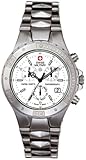 Swiss Military Hanowa Men's Peacemaker 316L Stainless Steel White Dial Watch #06-5081-04-001