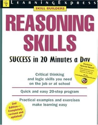 Reasoning Skills Success in 20 Minutes a Day, 2nd Edition (Skill Builders)