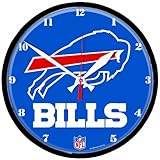 NFL Buffalo Bills Round Clock