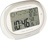 Digital Alarm Clock - Radio Controlled - Silver 34193