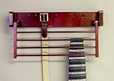 Tie/Belt Rack, Dark Cherry