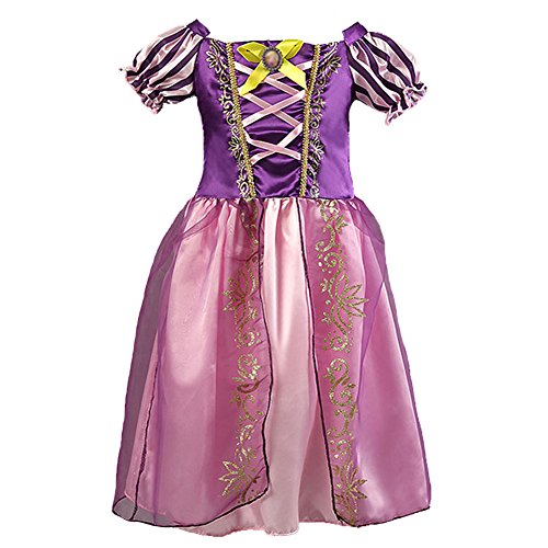 Mini Kitty Girls Princess Sofia Dress Cinderella Costume Bling Ball Dress