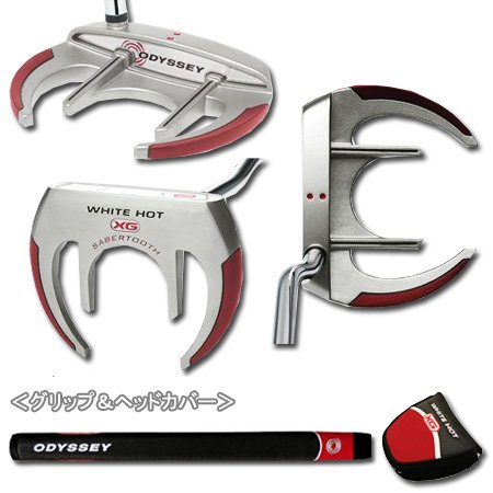 ODYSSEY（オデッセイ）ホワイトホット XG SABERTOOTH ゴルフパター