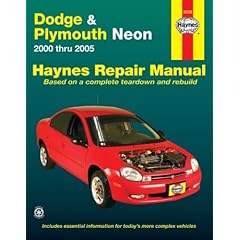 Dodge & Plymouth Neon (00 - 05) (Haynes Automotive Repair Manuals)