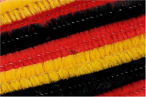 G&uuml;termann / KnorrPrandell 8476980 - Biegepl&uuml;sch 50cm schwarz-rot-gelb, 10 St&uuml;ck/Beutel Preisvergleich