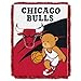 NBA Baby Triple Woven Jacquard Throw - Chicago Bulls