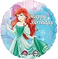 Anagram International Little Mermaid Happy Birthday Foil Balloon, Multicolor