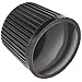 DimcoGray Black Phenolic Knurled Clamping Knob Female, Brass Insert: 8-32" Thread x 5/16" Depth, 5/8" Diameter x 9/16" Height x 1/2" Hub Dia