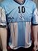ARGENTINA MARADONA #10 TRIBUTE GAME 2001 JERSEY SHIRT