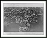 Historic Print (XL): [John L. Sullivan hitting Jake Kilrain with right during heavyweight championship fight