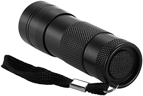 PANYUE Portable 12 LED Violet UV Flashlight Torch Blacklight 395-400NM